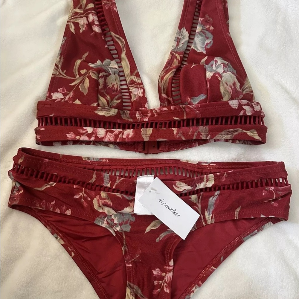 New Zimmerman Ladder Trim Cutout Bikini Size US 4-6